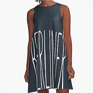 BERLINER, Tall Typography, Aesthetic Design, The Chainsmokers inspired, Music, Band, Simple A-Line Dress