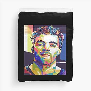 Dj T-Shirt Andrew Taggart - The Chainsmokers Background Duvet Cover