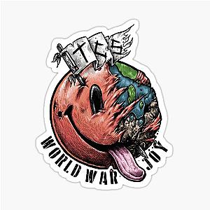 World War Joy The Chainsmokers Logo Sticker
