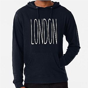 LONDON Inspired Band Music Simple Lightweight Hoodie
