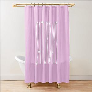 Saturdays Tall Typography Aesthetic Minimalist Design The Chainsmokers inspired Music Band Simple Shower Curtain