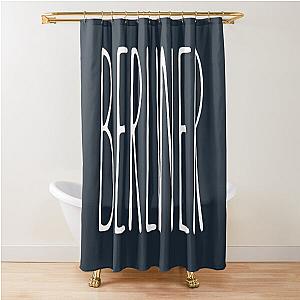 BERLINER Tall Typography, The Chainsmokers inspired Music Simple Shower Curtain