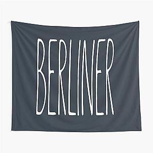 BERLINER, Tall Typography, Aesthetic Design, The Chainsmokers inspired, Music, Simple Tapestry