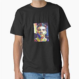Dj T-Shirt Andrew Taggart - The Chainsmokers Background Classic T-Shirt