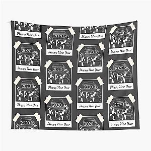 Happy New Year Coffin 2020 Tapestry