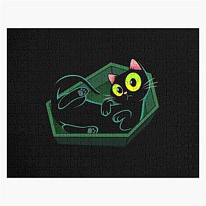 Coffin Kitty Jigsaw Puzzle
