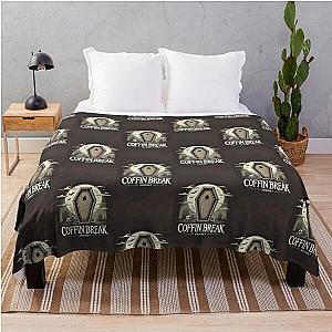 Coffin Break Throw Blanket