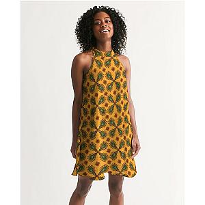 Paisley Women's Halter Dress Official Merch CL1211