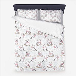 Cute Cow Microfiber Duvet Cover Official Merch CL1211