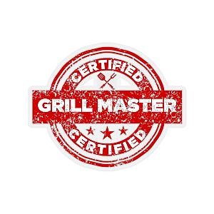 Grillmaster Stickers Official Merch CL1211