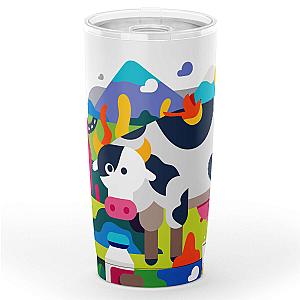 Cow Art Tumbler Official Merch CL1211