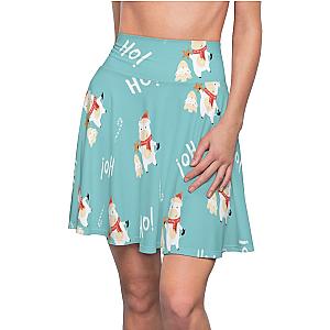 Cow Santa Skater Skirt Official Merch CL1211