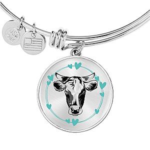 Personalized Cow Lover Bangle Official Merch CL1211