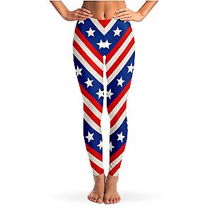 Squat Proof Stars And Stripes 4th of July Leggings Official Merch CL1211