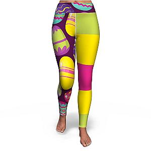 Easter Eggs Yoga Leggings Official Merch CL1211