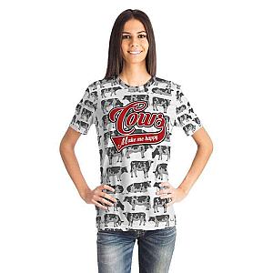 Cows All Over Print Shirt Official Merch CL1211