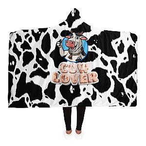 Cow Lover Hooded Blanket Official Merch CL1211