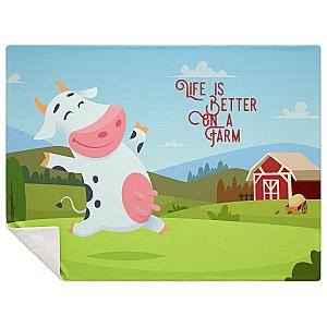 Life Is Better On A Farm Blanket Official Merch CL1211