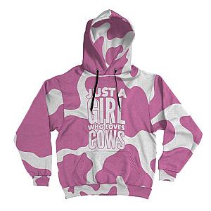 Pink Cow Lover Hoodie Official Merch CL1211