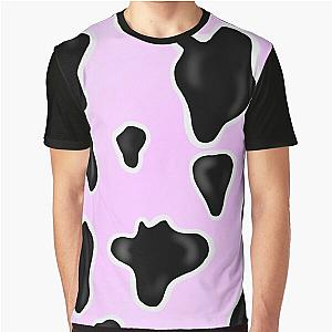 Purple Cow Print  Graphic T-Shirt Flagship RB1809