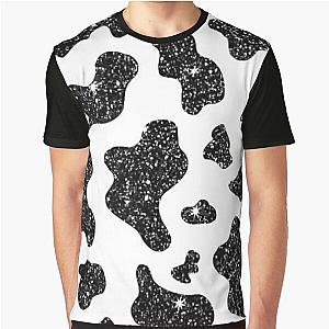 Sparkle Cow Print Graphic T-Shirt Flagship RB1809