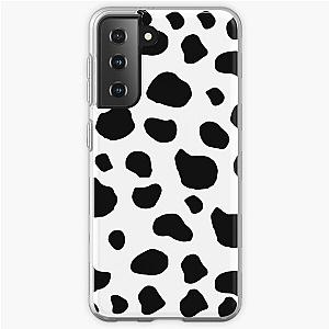 Cow Print, Cow Pattern, Cow Spots, Black And White Samsung Galaxy Soft Case Flagship RB1809