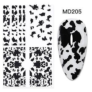 Cow Print Nails - Skin Nail Foil Sticker MD205