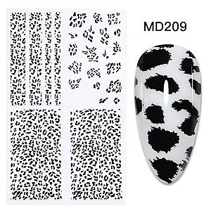 Cow Print Nails - Skin Nail Foil Sticker MD209