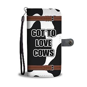 Cow Phone Wallet (With Printed Straps) Official Merch CL1211