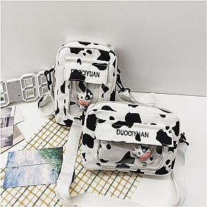 Cow Print Bags - Shoulder Crossbody Bag Lady