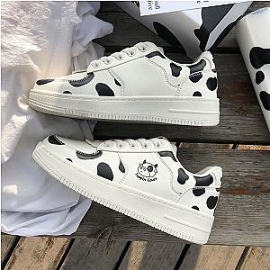 Cow Print Shoes - Patchwork Zapatillas Mujer Fashion Sneakers