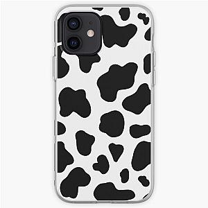 Cow Print, Pattern, Black and White iPhone Soft Case Flagship RB1809