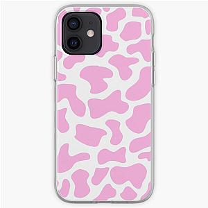 Pink On White Cow Print iPhone Soft Case Flagship RB1809