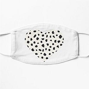 Dotted Spots Y2k aesthetic trendy heart design  Flat Mask Flagship RB1809