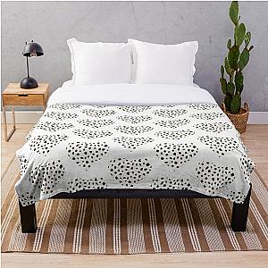 Dotted Spots Y2k aesthetic trendy heart design  Throw Blanket Flagship RB1809