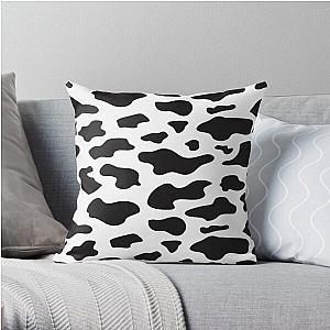 Cow Print Throw Pillow Flagship RB1809