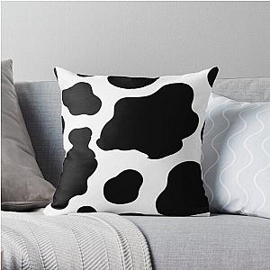 Black and White Cow Pattern Print Throw Pillow Flagship RB1809