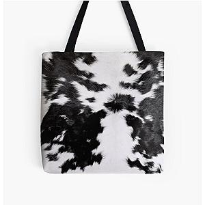 Cowhide All Over Print Tote Bag Flagship RB1809