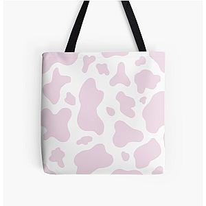 Strawberry Cow Print Tote Bag All Over Print Tote Bag Flagship RB1809