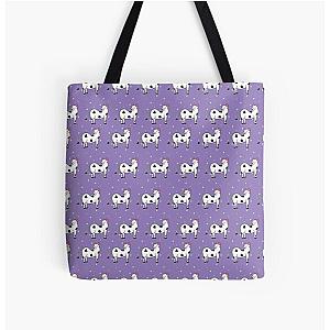 Cute Purple Cow Pattern  All Over Print Tote Bag Flagship RB1809