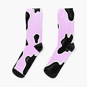 Purple Cow Print  Socks Flagship RB1809