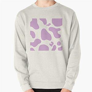 purple cow print Pullover Sweatshirt Flagship RB1809