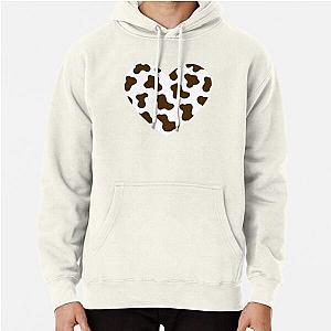 Brown And White Cow Print Pullover Hoodie Flagship RB1809