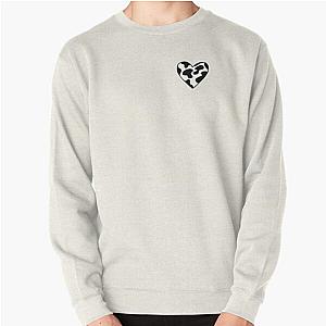 Cow Print Heart Pullover Sweatshirt Flagship RB1809