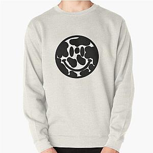 Cow Print Smiley Face Pullover Sweatshirt Flagship RB1809