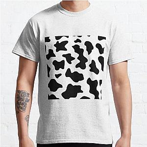 Cow Print Spots Black and White Classic T-Shirt Flagship RB1809