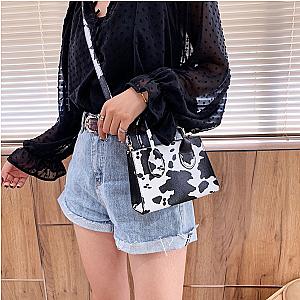 Cow Print Crossbody Bag For Women