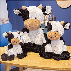 Cute Cow Print Cows Stuffed Plush Kawaii Cattle Soft Toy For Kids