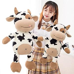 Cow Print Toy Cute Cattle Plush Stuffed Soft Doll