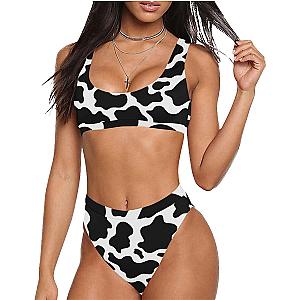 Stunning Cow Print Bikini Official Merch CL1211